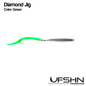 UFSHN DIAMOND JIG A27 3OZ FLO GREEN