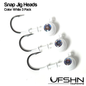 UFSHN SNAP JIG BALL JIG BIGEYE 3/4OZ WHITE 3PACK