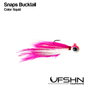 UFSHN SNAP JIG NATURAL BUCKTAIL AND FEATHERS SQUID 1 OZ